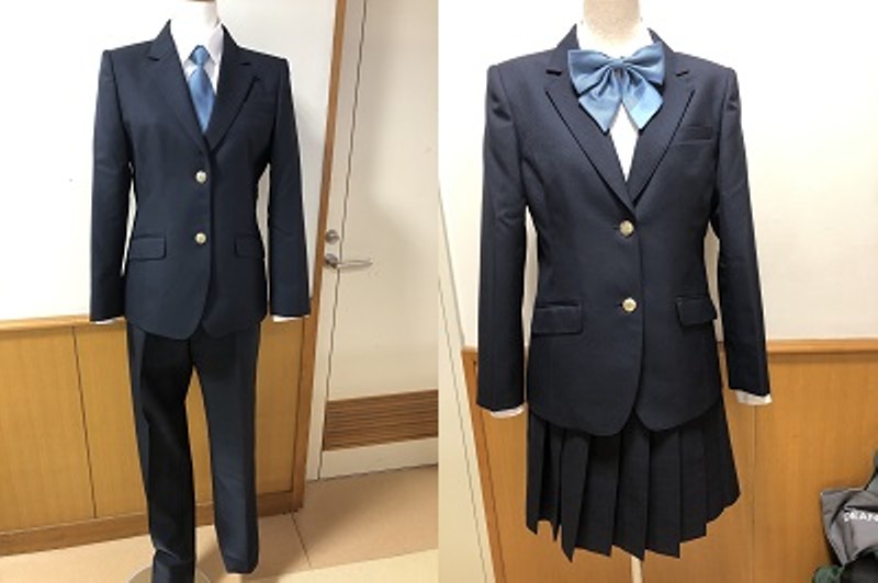 茨城県立水戸第二高等学校新制服